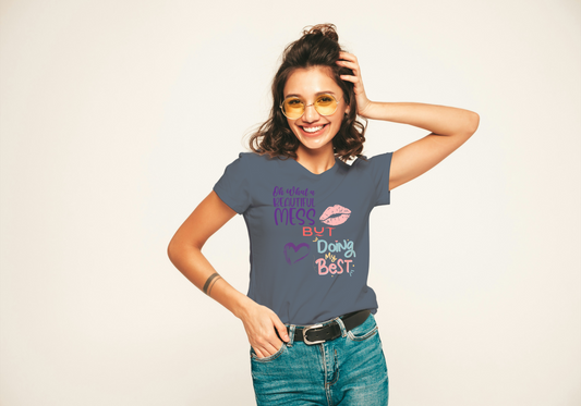 Oh what a beautiful mess but doing my best