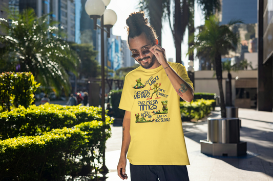 I don't make the same mistake twice I make it five or six times you know just to be sure