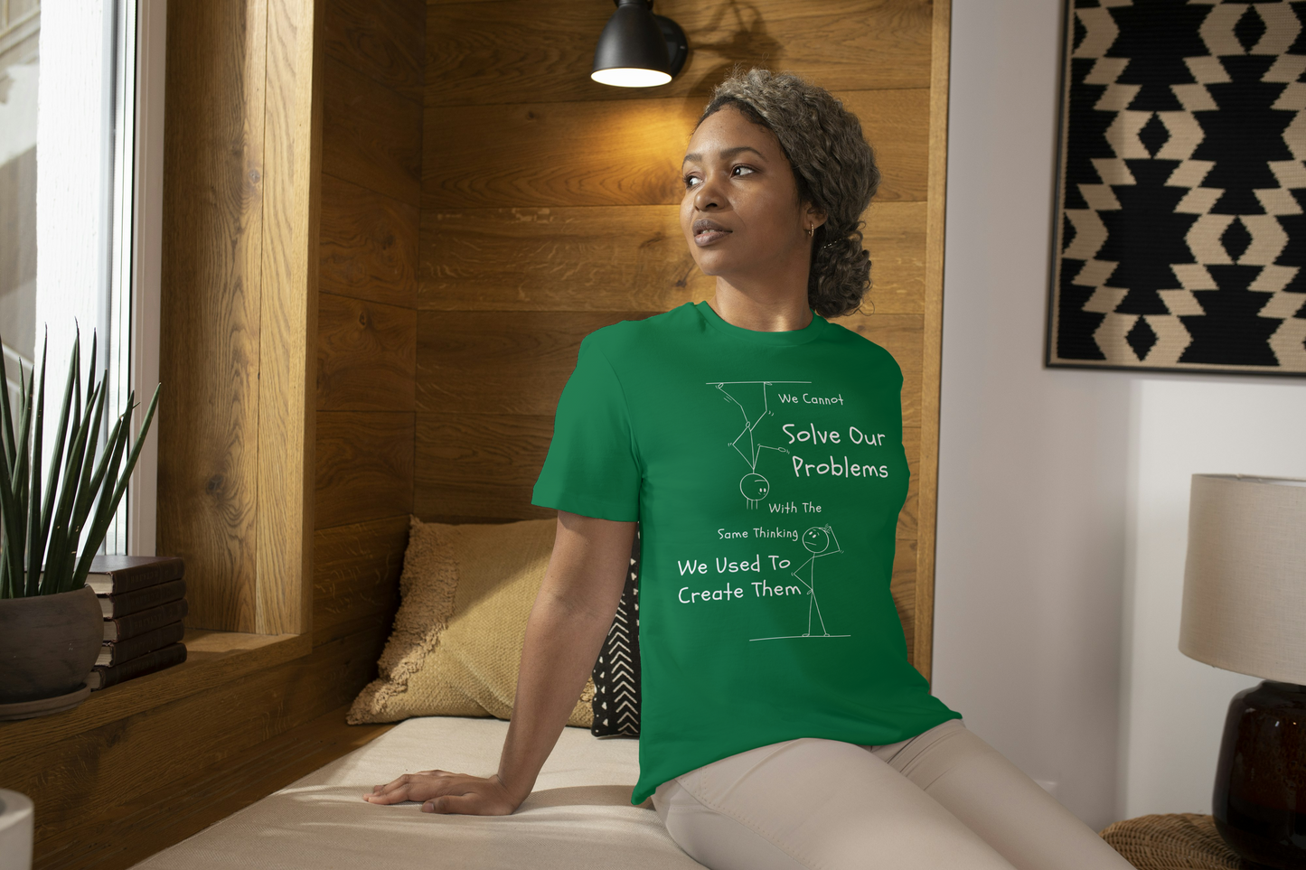 We can't solve our problems with the same thinking we used to create them